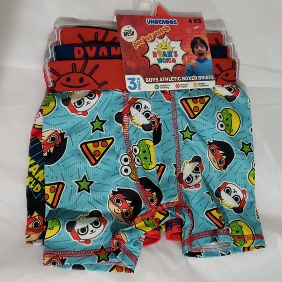 NWT Ryan's World Boys Boxer Briefs - Picture 2 of 5